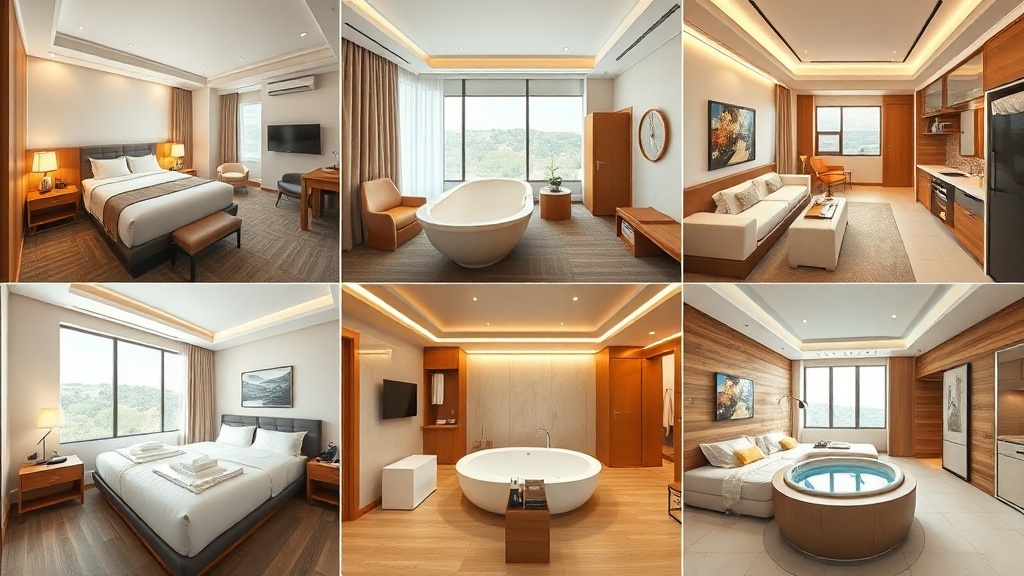 סוגי חדרים – כל אחד והפינוק שלו